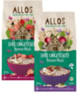 Ungesüßtes Müsli oder Brei