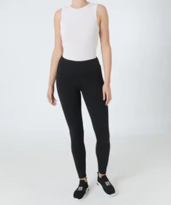 Bild 1 von Thermo-Leggings mit Stretch, Janina, elastischer Bund, schwarz