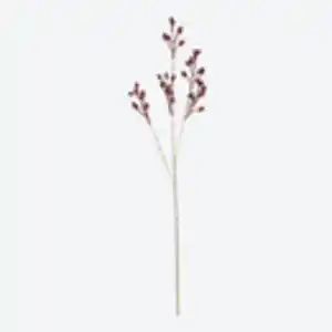 Kunstblume Beerenzweig, ca. 57cm, Dark-red