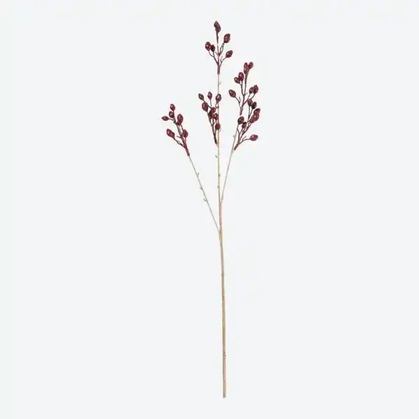 Bild 1 von Kunstblume Beerenzweig, ca. 57cm, Dark-red