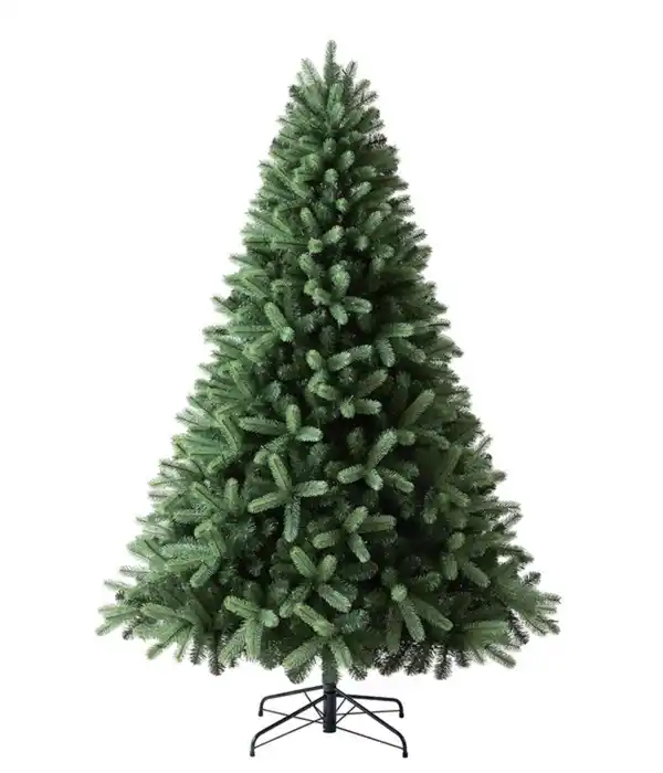 Bild 2 von Dehner Künstlicher Weihnachtsbaum Tanne 'Stellan' mit LED-Beleuchtung, 210 cm