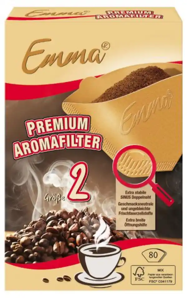 Bild 1 von Emma Premium Aromafilter Größe 2