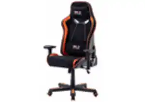 Gaming Stuhl schwarz - orange verstellbar - GAME ROCKER