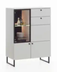 Valdera Highboard LUGANO, Holz