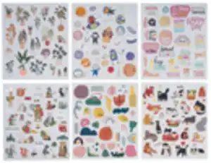 TALENTUS® Glitzersticker-Set