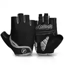 Bild 1 von MOREOK Fahrradhandschuhe für Herren Damen Sommer Radsporthandschuhe Halbfinger 5MM SBR Gel rutschfeste/stoßdämpfende Handschuhe für Mountainbike, Rennrad & Downhill