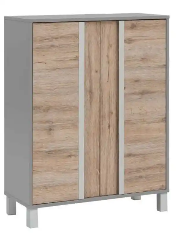 Bild 1 von Stylife Highboard 77,5 cm SPLIT, Holznachbildung