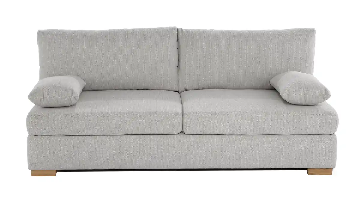 Bild 1 von Schlafsofa mit Schlaffunktion grau 201 x 110 cm - JELKO