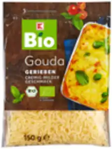 K-BIO Bio-Gouda oder -Emmentaler, 150-g-Packg.