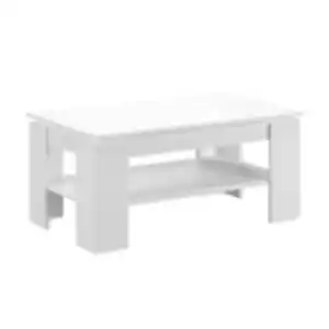 Couchtisch Titan Weiß 100x45x60 cm