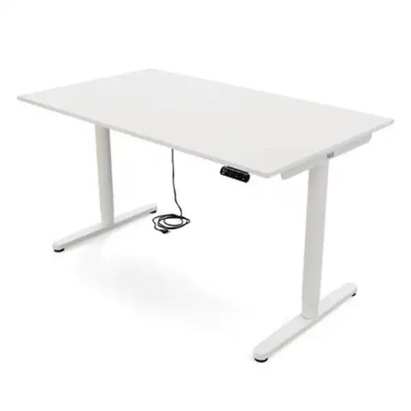 Bild 1 von Yaasa elektrisch höhenverstellbarer Schreibtisch Desk Essential 140x80cm - Weiss