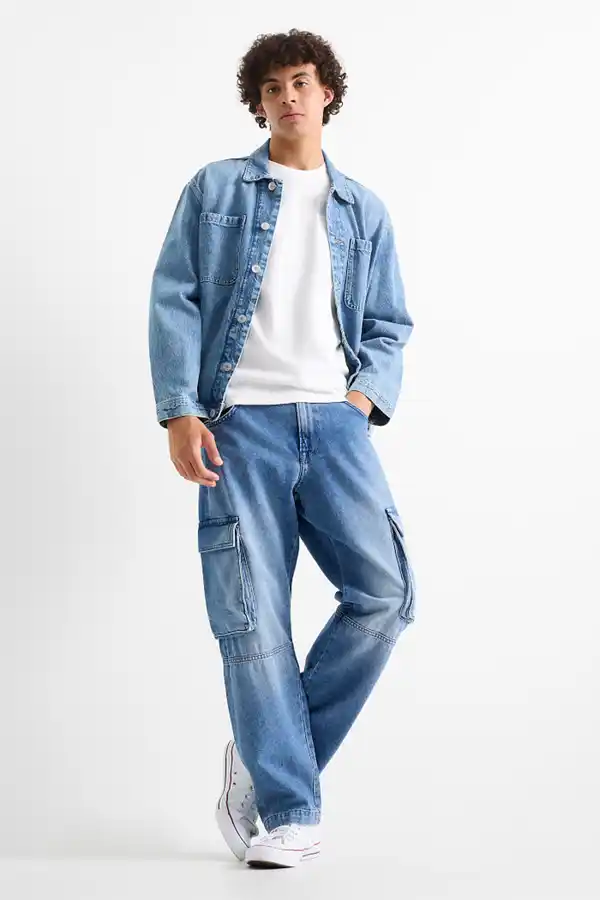 Bild 1 von C&A Cargojeans-Relaxed Fit, Blau, Größe: W28 L32