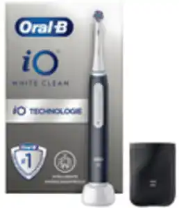 ORAL-B Elektrische Zahnbürste »iO White Clean Black«, Packg.