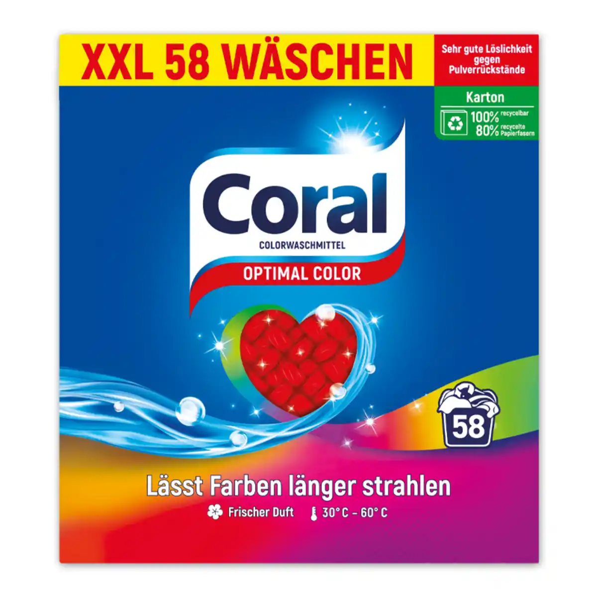 Bild 2 von Coral Colorwaschmittel Optimal Color