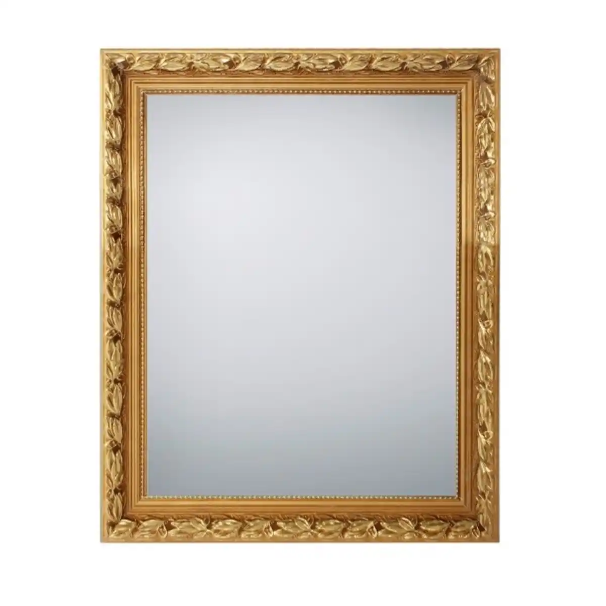 Bild 1 von Rahmenspiegel Tanja 55 x 70 cm Holzrahmen Goldfarbig