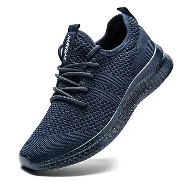 Bild 1 von FUJEAK Herren Walkingschuhe Turnschuhe Fitnessstudio Sportschuhe Sneaker Running Tennis Schuhe Freizeit Straßenlaufschuhe Fashion Leichtgewichts Atmungsaktiv Schlüpfen Schuhe