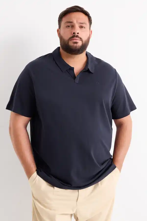 Bild 1 von C&A Poloshirt, Blau, Größe: 4XL