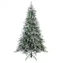 Bild 1 von Evergreen Weihnachtsbaum Fichte Frost grün PVC H/D: ca. 180x117 cm