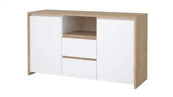 Bild 1 von Sideboard mit Schublade weiß - Jackson Hickory 149 cm - NEXT