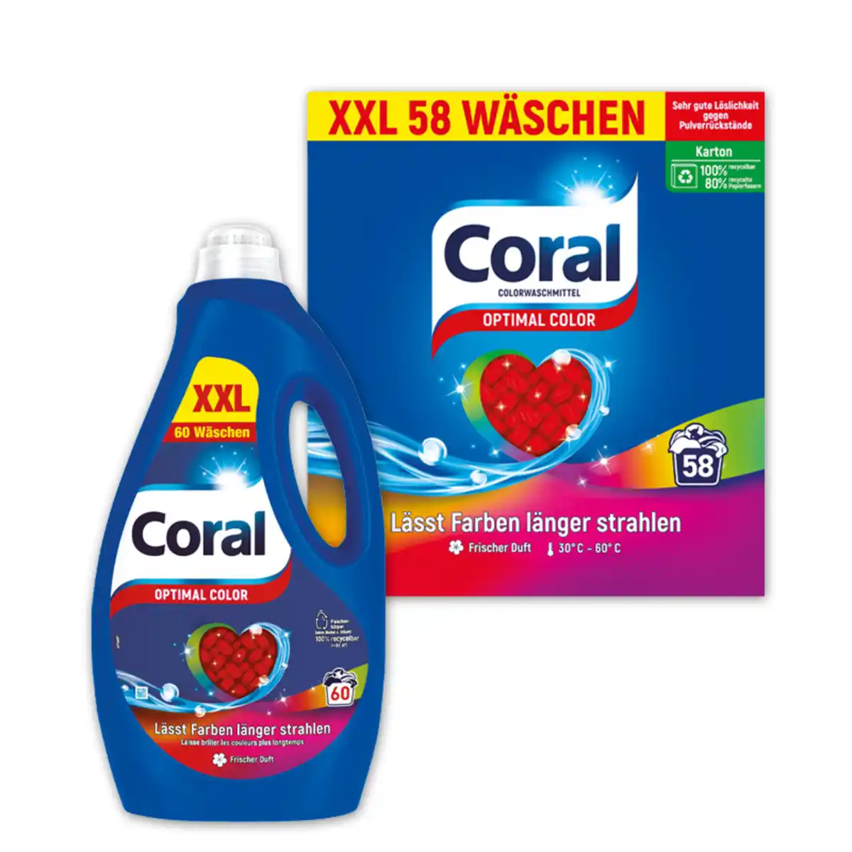 Bild 1 von Coral Colorwaschmittel Optimal Color