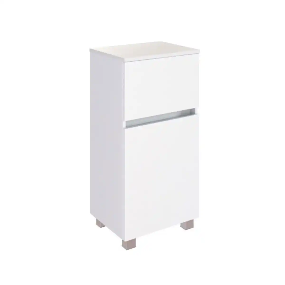 Bild 1 von Unterschrank Baabe 40 x 79 cm Weiß matt
