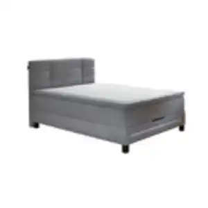 Boxspringbett Jefferson 140 x 200 cm grau