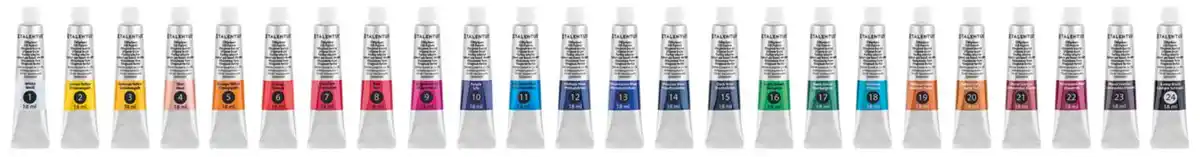 Bild 1 von TALENTUS® Ölfarben-Set, 24-teilig