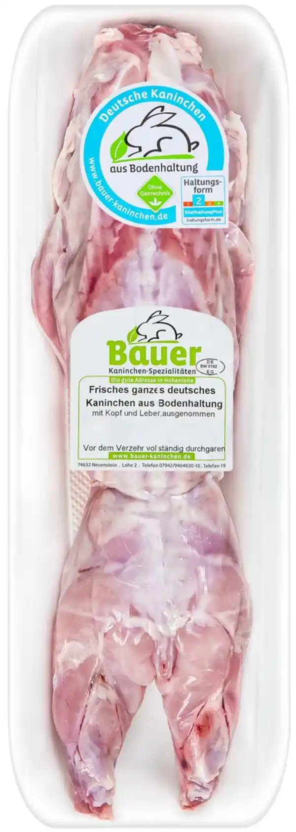 Bild 1 von BAUER Ganzes Kaninchen, kg