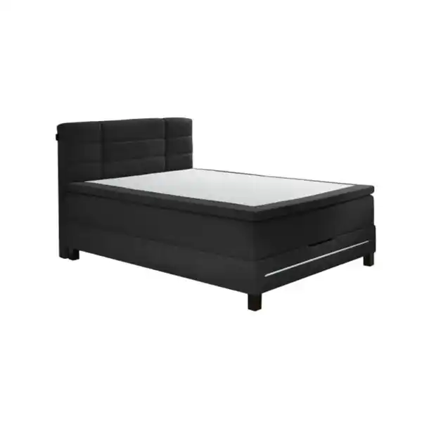 Bild 1 von Boxspringbett Jefferson 140 x 200 cm schwarz