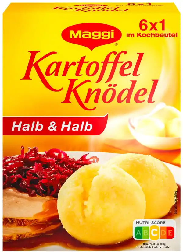 Bild 1 von MAGGI Knödel, 6 St. = 200-g-Packg.