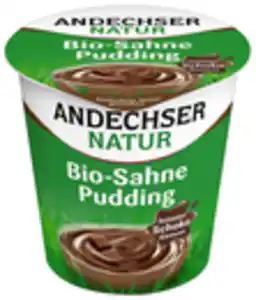 ANDECHSER NATUR Bioland Sahne-Pudding, 150-g-Becher