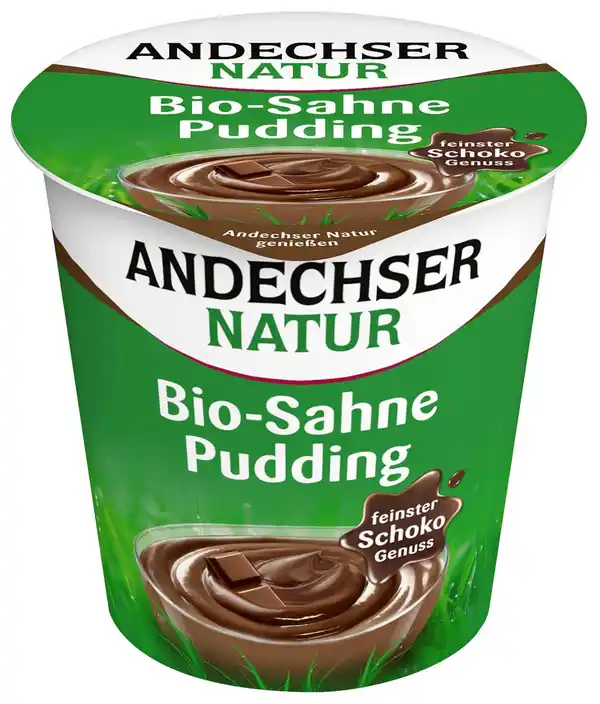 Bild 1 von ANDECHSER NATUR Bioland Sahne-Pudding, 150-g-Becher