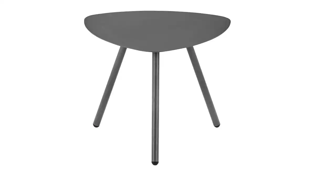 Bild 1 von Beistelltisch Metall schwarz dreieckig 50 cm - MIRA