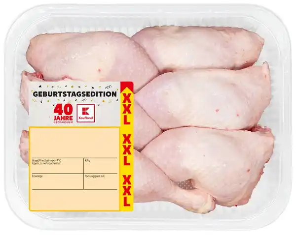 Bild 1 von Hähnchenkeulen XXL, 1,984-kg-Großpackg.