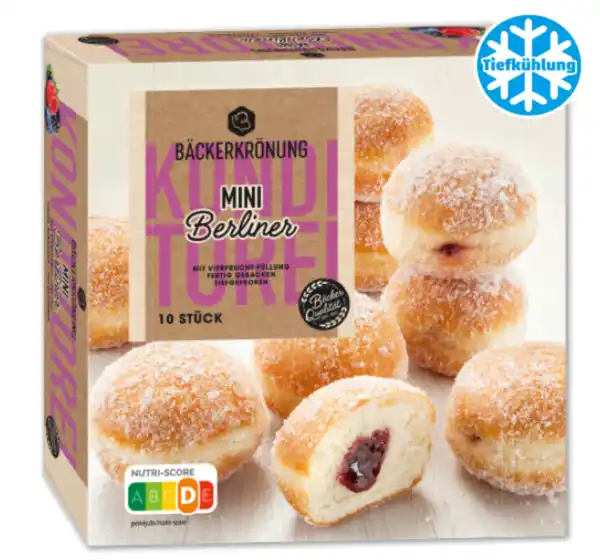 Bild 1 von BÄCKERKRÖNUNG Mini Berliner