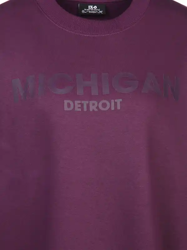 Bild 3 von Damen Sweatshirt mit Print Lila