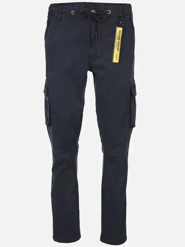 Bild 1 von Herren Cargo-Schlupfhose mit vielen Details Blau