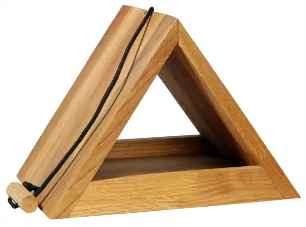 Bild 3 von Futterspender, Eiche Dreieckig