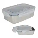 Bild 1 von Edelstahl-Lunchbox mit Klickverschlussdeckel 850ml