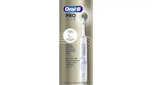 Bild 1 von Oral-B PRO 3 Elektrische Zahnbürste 3000 Olympia Special Edition