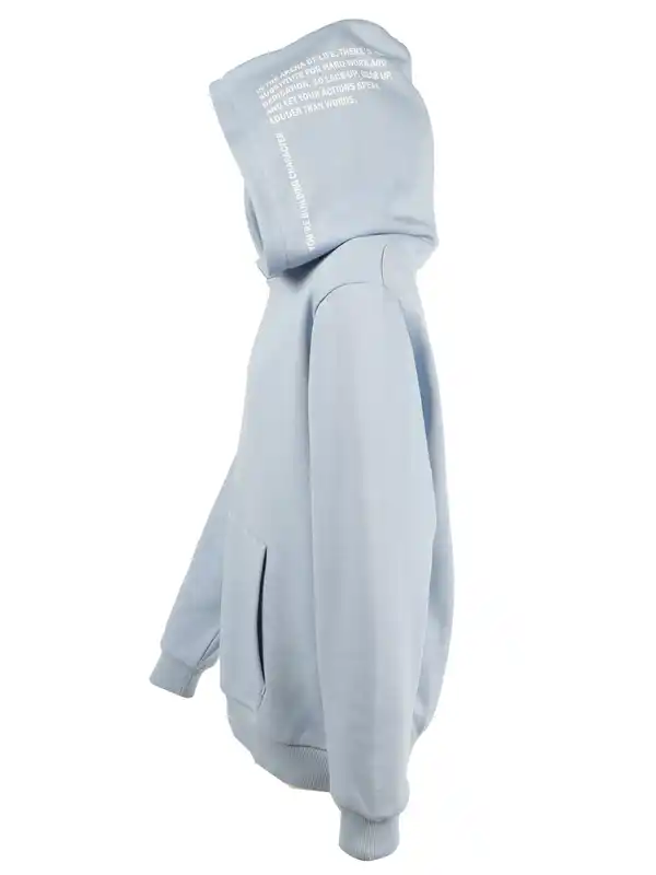 Bild 3 von Jungen Hoodie mit Print auf der Kapuze Blau