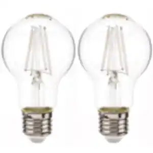 LED-White-Filament-Leuchtmittel-Set 2er -  Birne E27 8,5W/ 1055 Lumen