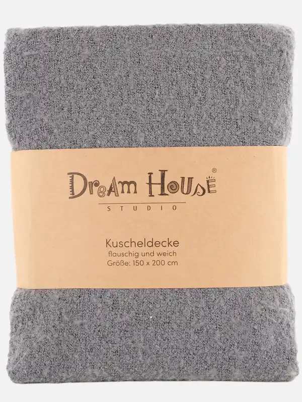 Bild 3 von Boucle-Wohndecke, 150x200cm Blau