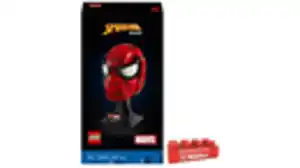 LEGO Marvel 76285 Spider-Mans Maske, Superhelden-Modellbausatz für Erwachsene