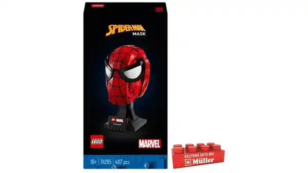 Bild 1 von LEGO Marvel 76285 Spider-Mans Maske, Superhelden-Modellbausatz für Erwachsene