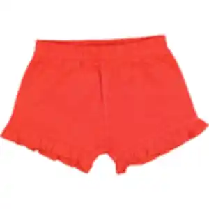 Mädchen-Babyshorts, Rot, 80