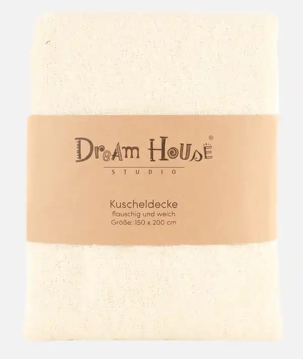 Bild 3 von Boucle-Wohndecke, 150x200cm Weiß