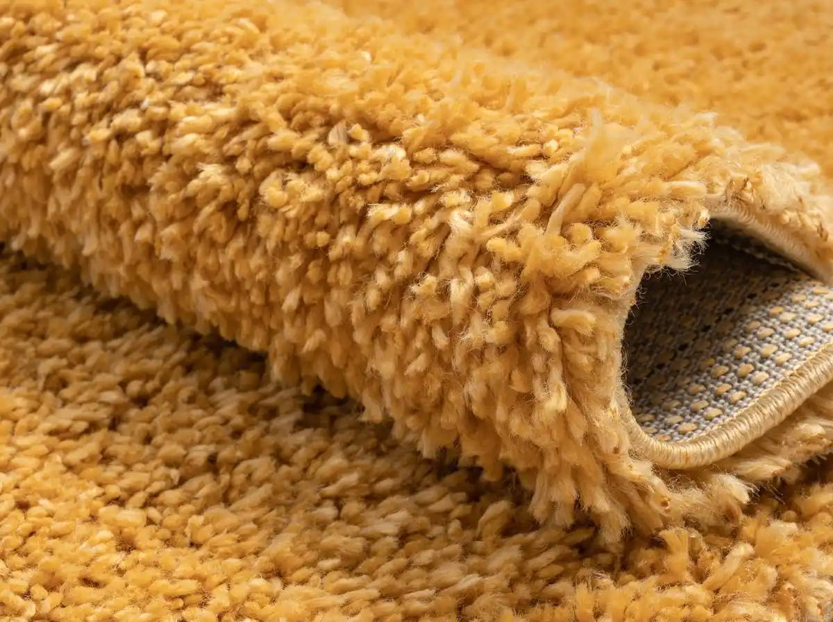 Bild 3 von Teppich Elodie, 160cm x 230cm, Farbe Goldfarben, rechteckig, Florhöhe 37mm