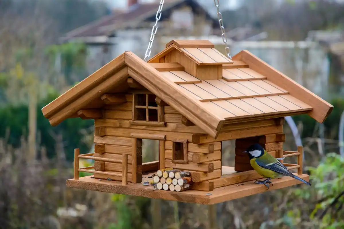 Bild 4 von Vogelfutterhaus "Appenzell" zum Aufhängen