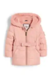 C&A Baby-Steppjacke mit Kapuze, Rosa, Größe: 80